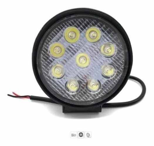 Luces Foco Neblinero Led 27w 4x4 Auto Camion Redon