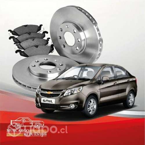 Pastillas + discos de freno para Chevrolet sail