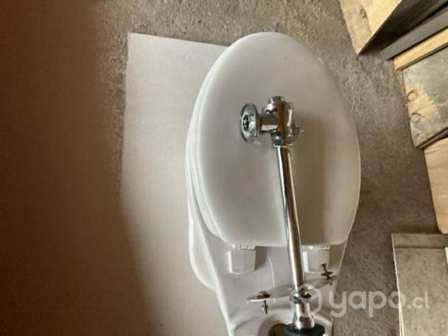 WC para minusválidos con fluximetro