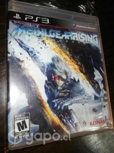 Metal gear rising. ps3. subtitulado en español.