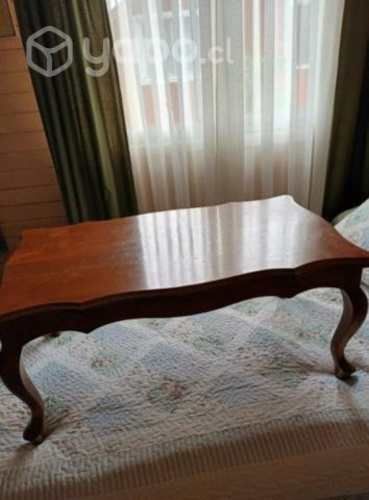 Mesa de centro madera chilena