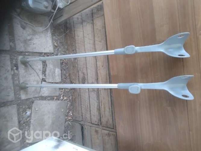 2 muletas ajustables. 15 las 2