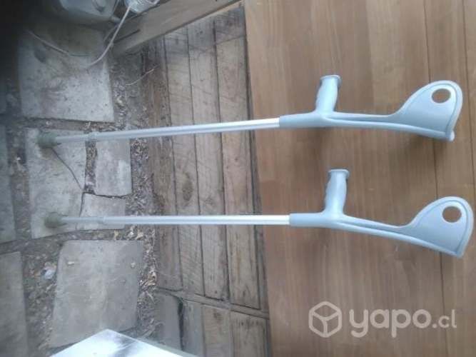 2 muletas ajustables. 15 las 2