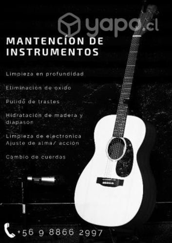 GUITARRAS (restauración) Mantencion