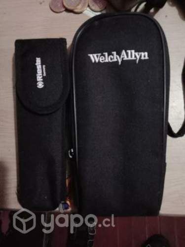 Otoscopio WelchAllyn ,oftalmoscopio Riester Nuevos
