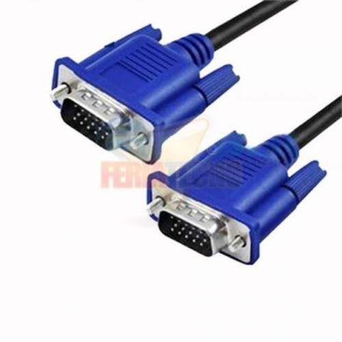Cable vga 10 mts. m/m, c/ferrita, conector azul