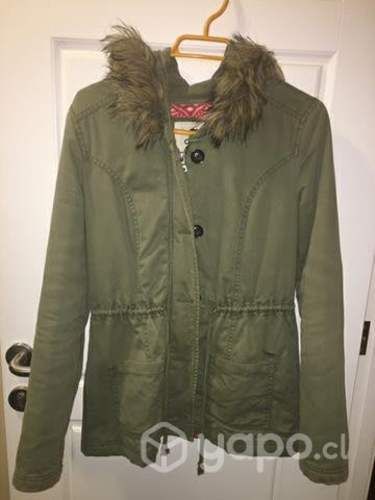 Chaqueta verde militar
