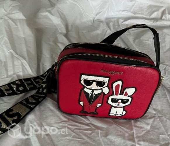 Bolso tipo cartero karl lagerferd nuevo