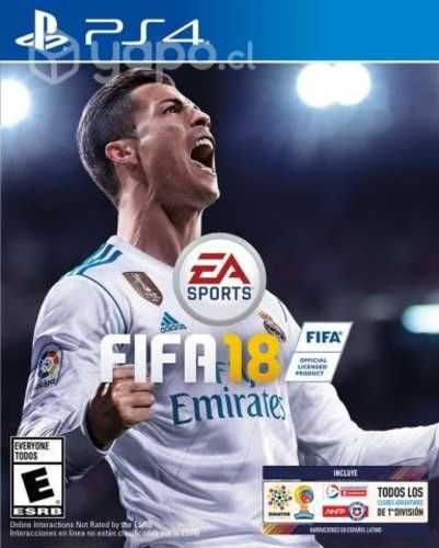 FIFA 18 PS4 usado fisico original