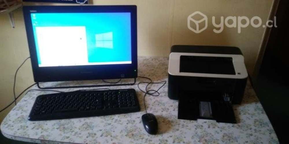 PC de escritorio HP All in One + impresora