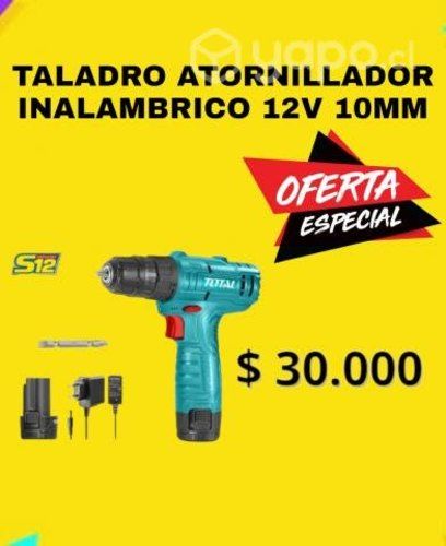 Taladro atornillador inalambrico total