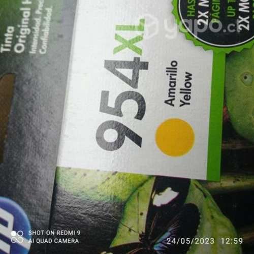 Tintas HP 954xl colores originales de alta