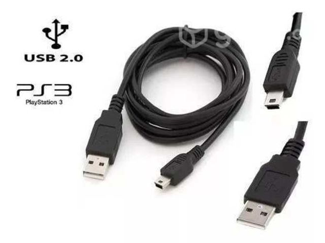 Cable Mini Usb V3 Para Control De Playstation 3 Jo