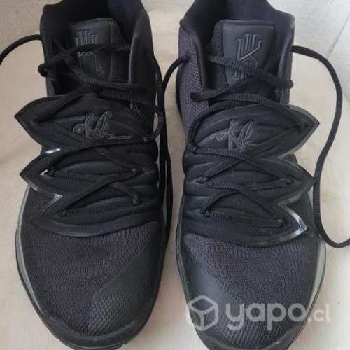 Zapatillas Nike Kyrie5 Negras Suela Neón