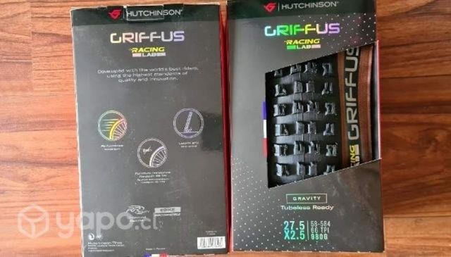 Hutchinson Griffus TanWall 2.4/2.5x27.5, Par Nuevo