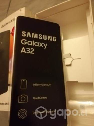 Celular samsung a32. ABIERTO SIN USO