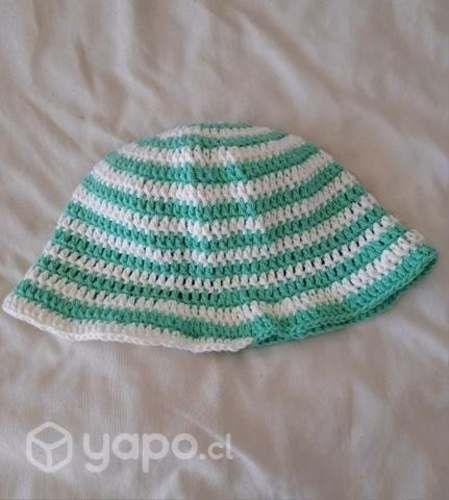 Gorro tejido a crochet
