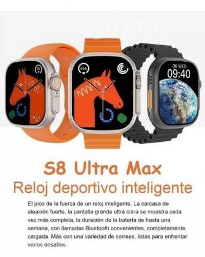 Smartwatch S8 Ultra Max Nfc Serie 8 De 49 Mm