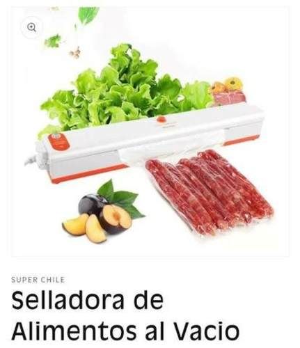 Sellador de alimentos al vacío
