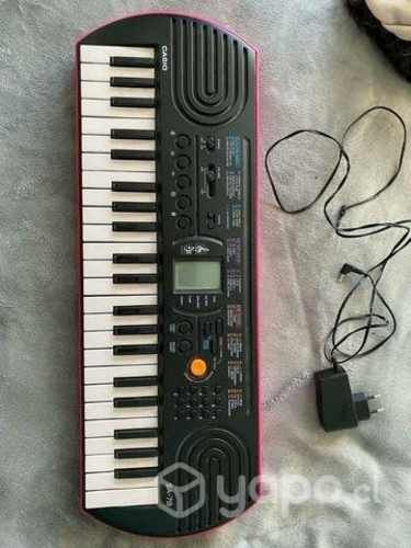Teclado Casio mini rosa Sa - 78