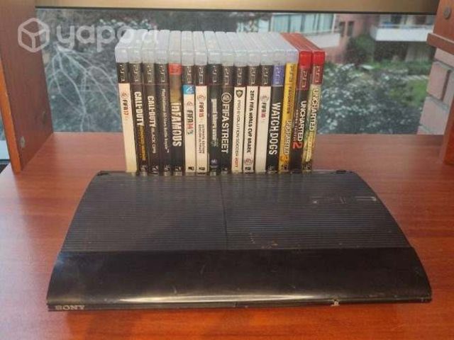 Play Station 3 // 500 gb // Crackeado + 16 juegos