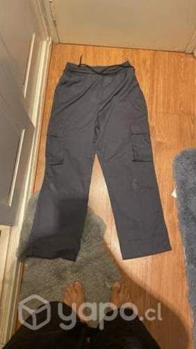 Pantalon cargo gris