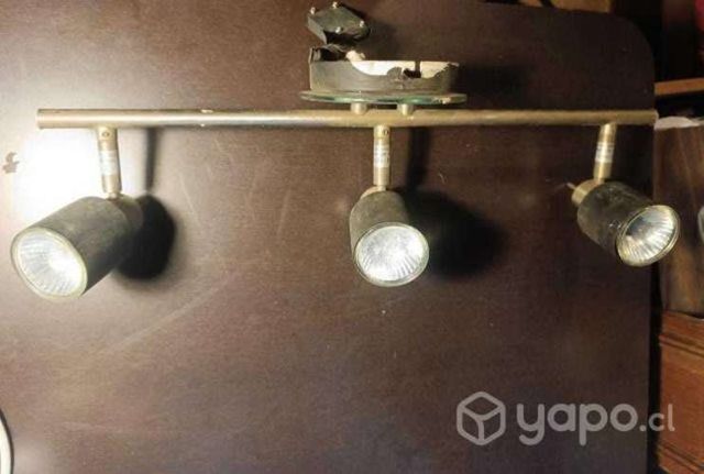 Lampara de techo o pared 3 focos