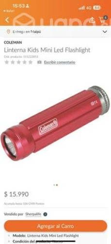 Linternas coleman de mano