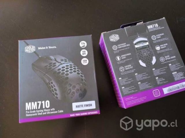 Cooler Master MM710 Mouse Gamer Ultra Ligero