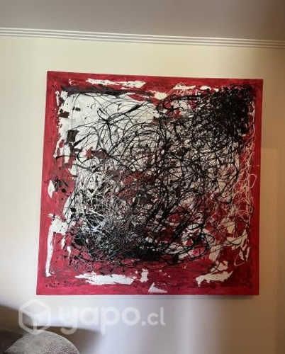 Cuadro arte abstracto acrílico