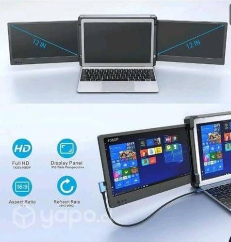 Triple monitor para laptop