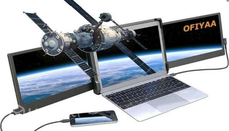Triple monitor para laptop