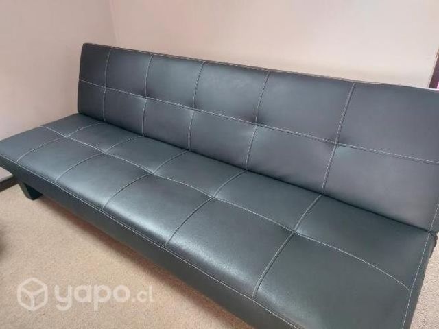 Futon negro excelente estado