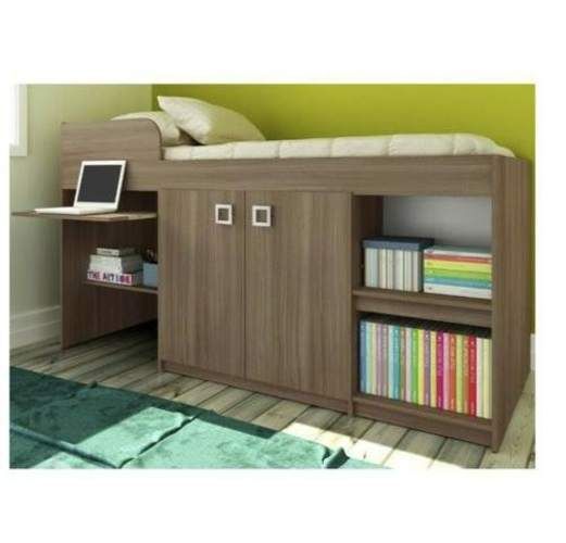 Cama europea multifuncional