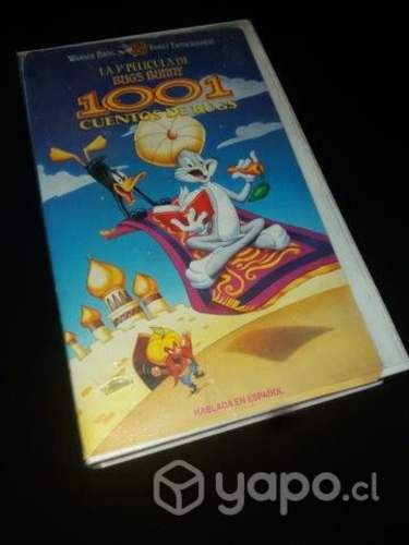 Película Bugs Bunny 1001 cuentos de Bugs vhs
