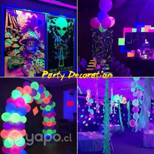 Barra Led Luz Ultra Violeta Fiesta Flúor 48w Uv 44