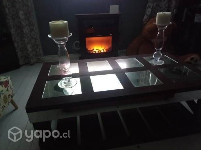 Mesa más estufa eléctrica