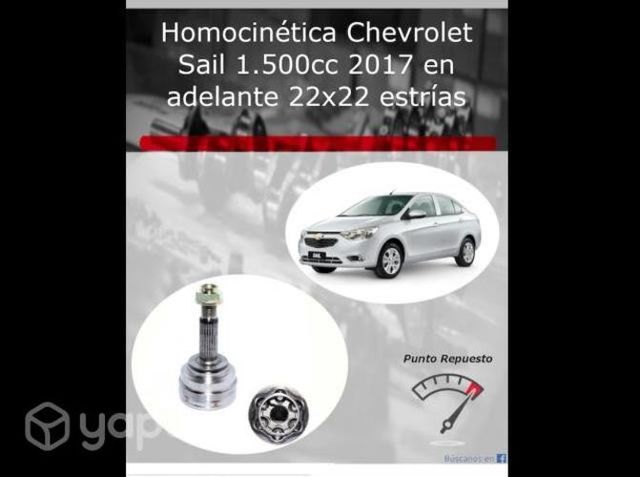 Homocinética Chevrolet Sail 2017 adelante