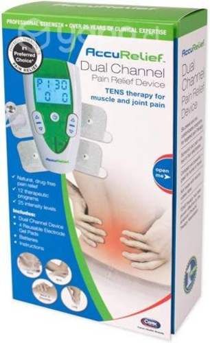 Electroterapia TENS de dos Canales AccuRelief