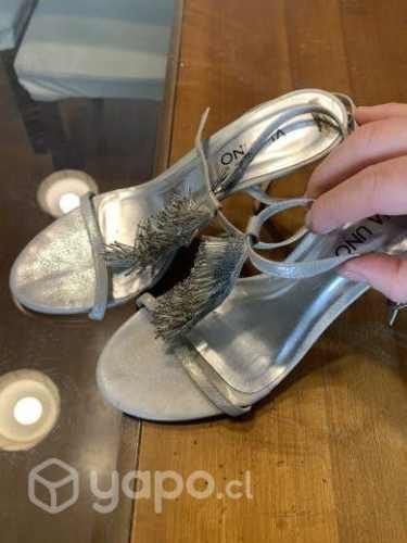 Sandalias color Plata número 38