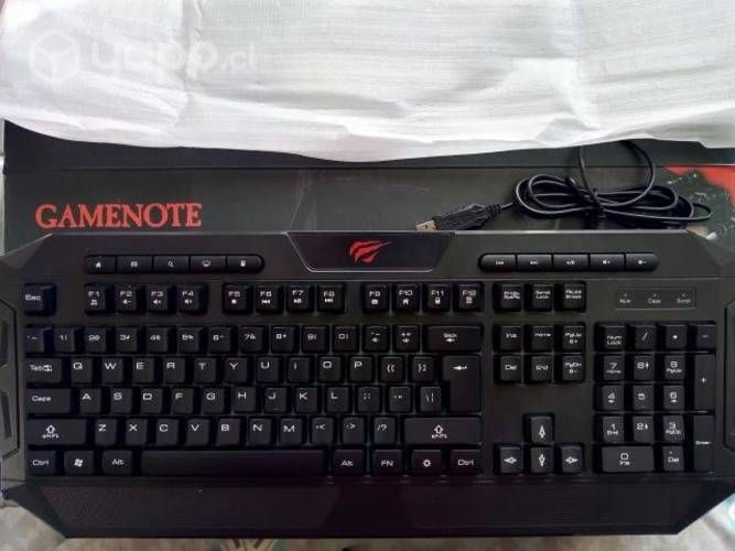 Gamenote pack - havit - teclado, mouse, audifonos