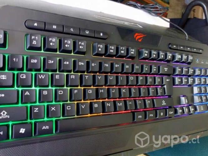 Gamenote pack - havit - teclado, mouse, audifonos