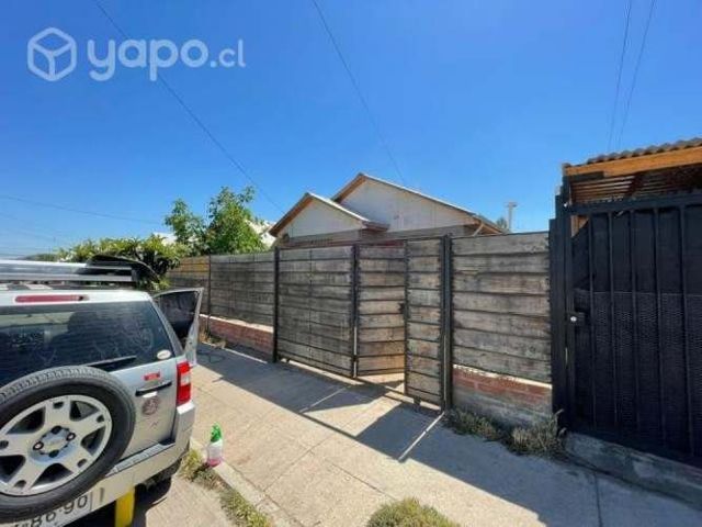 Casa con patio, 2D, 1B, sector El Principal Pirque