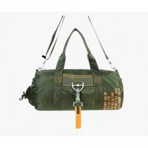 Bolso de viaje, estilo paracaidista color verde