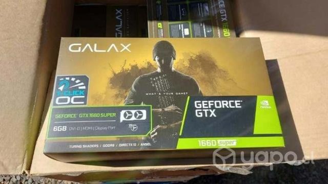 Tarjetas gráficas NVIDIA GTX 1660 SUPER