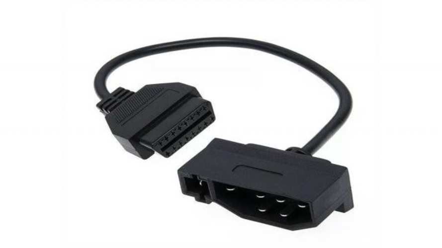 Conector Adaptador Para Ford Obd1 A Obd2 De 7 Pin