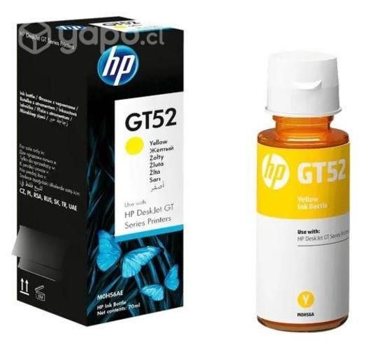 Tinta HP GT52 Yellow