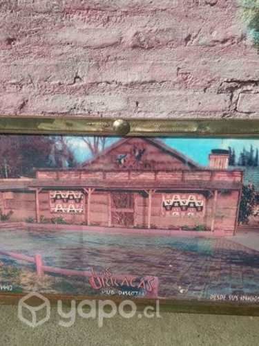 Cuadro rustico de hierro