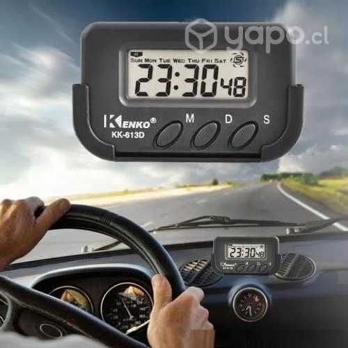 Reloj Digital Auto Moto Camion Medidor Horario