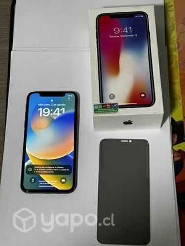 Iphone X con caja